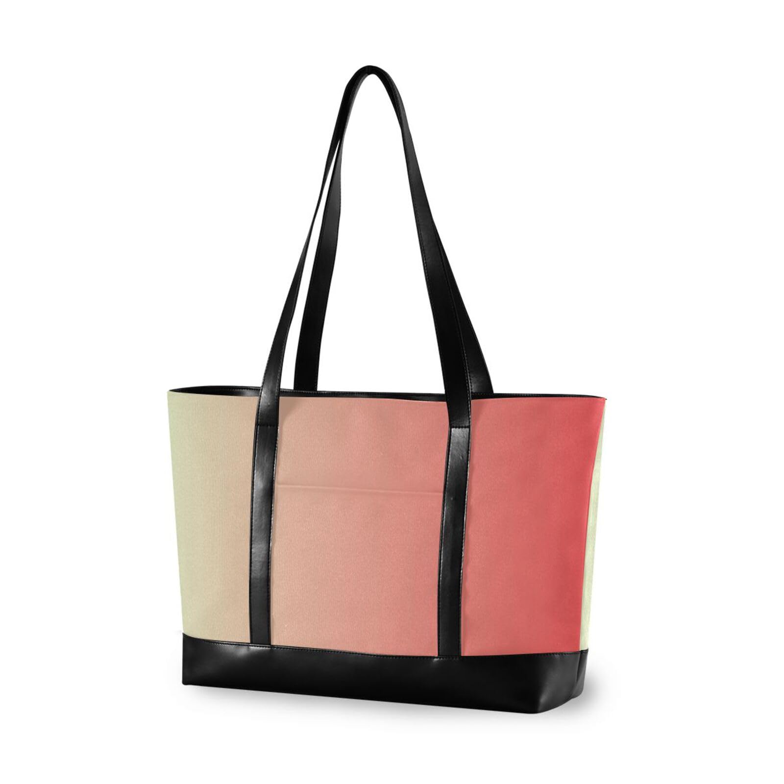 Amazon.com: Pink Gradient Laptop Tote Bag for Women Canvas